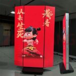 LED display advertising machine P2.53 Foldable Advertising Display